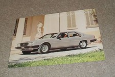 Maserati Quattroporte 2+2 Double Sided Brochure Flyer 1978-1980