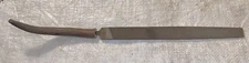 VINTAGE AMERICAN BEAUTY 10" MILL FILE w/ELK ANTLER TIP HANDLE - AS IS