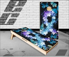 Suicide Awareness Ribbon Cornhole Boards Bean Bag Toss Game