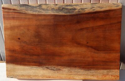 Plan En Bois Massif Pour Bain, Suar Ou Noyer Indien, 81x52/54x5 Cm, T.O.P.