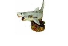 Harmony Kingdom art Neil Eyre EyreDesigns Great White Shark Sea Ocean Shell LE41