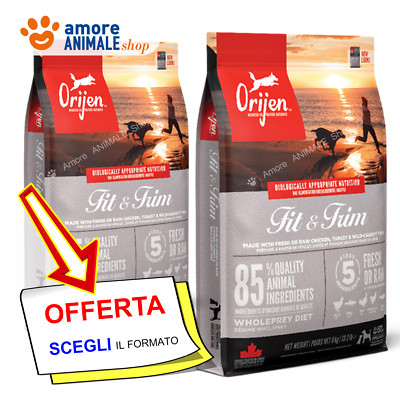 ORIJEN Hund Adult Fit And Trim   2 / 11,4 KG - Kroketten für Hunde, Hunde Adult