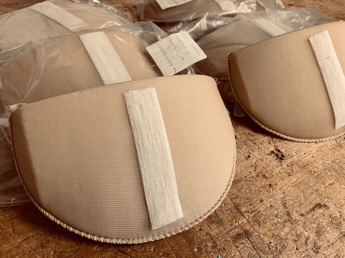 4 Paia Spalline Imbottite In Spugna - Per Abiti, Giacche, Bianco E Nero, Morbide E Lavabili - Foto 10