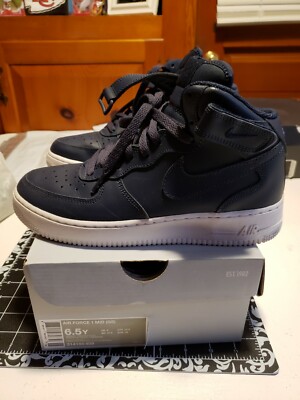 nike air force 1 mid black footlocker