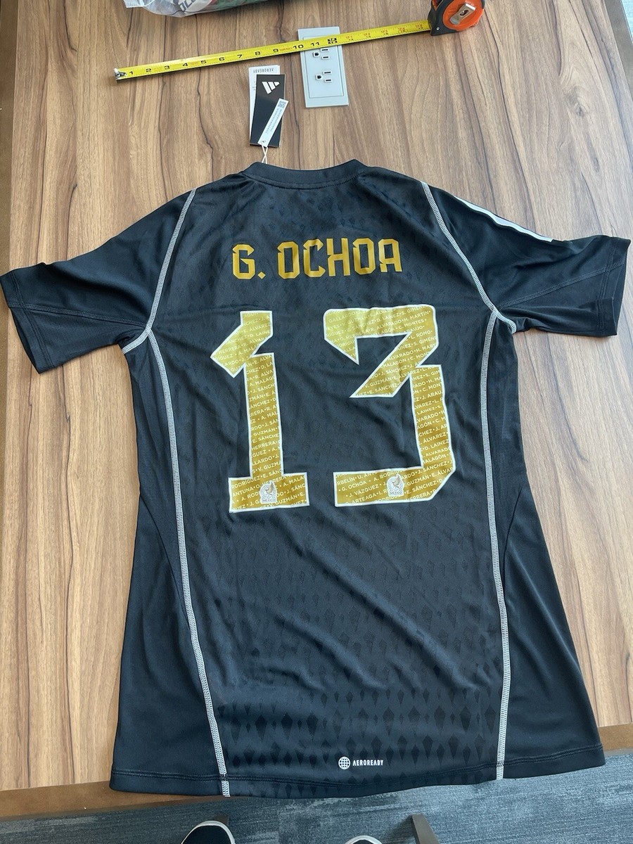 2023 Mexico Adidas Goalkeeper Jersey Size L Guillermo Ochoa