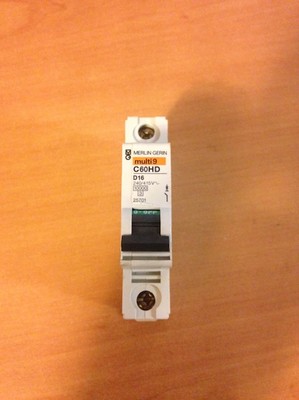 Merlin Gerin Multi9 C60HD D16 BRANDNEU