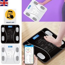 180KG Digital Bathroom Scales Electronic LCD Display Home Body Fat BMI Monitor
