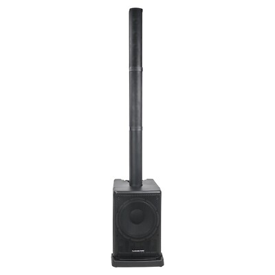 Sound Town Portable Column PA System with 12'' Powered Sub, Bluetooth (CARPO-L2)