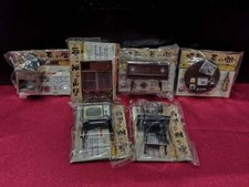 Miniature Figurines Japan Vintage Furniture set of 6 Extremely Rare