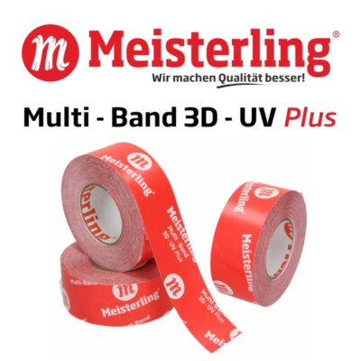Meisterling Multi - Band 3D-UV PLUS, Multifunktional für Innen + geschützt Außen