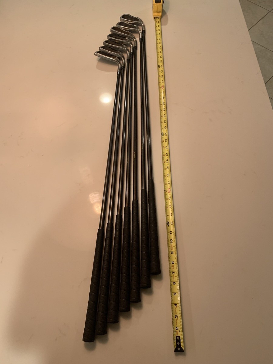Vintage Toney Penna Magic Eye Iron Set Lot 7 Total Golf 3 4 5 6 7