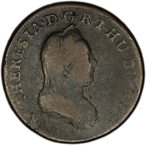 Moneta AUSTRIA 1 incrociatore 1780 H rara fine - Foto 2 di 7