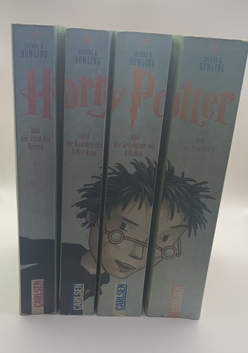 Harry Potter, Taschenbücher Band 1-4, von Joanne K. Rowling, Sonderausgabe