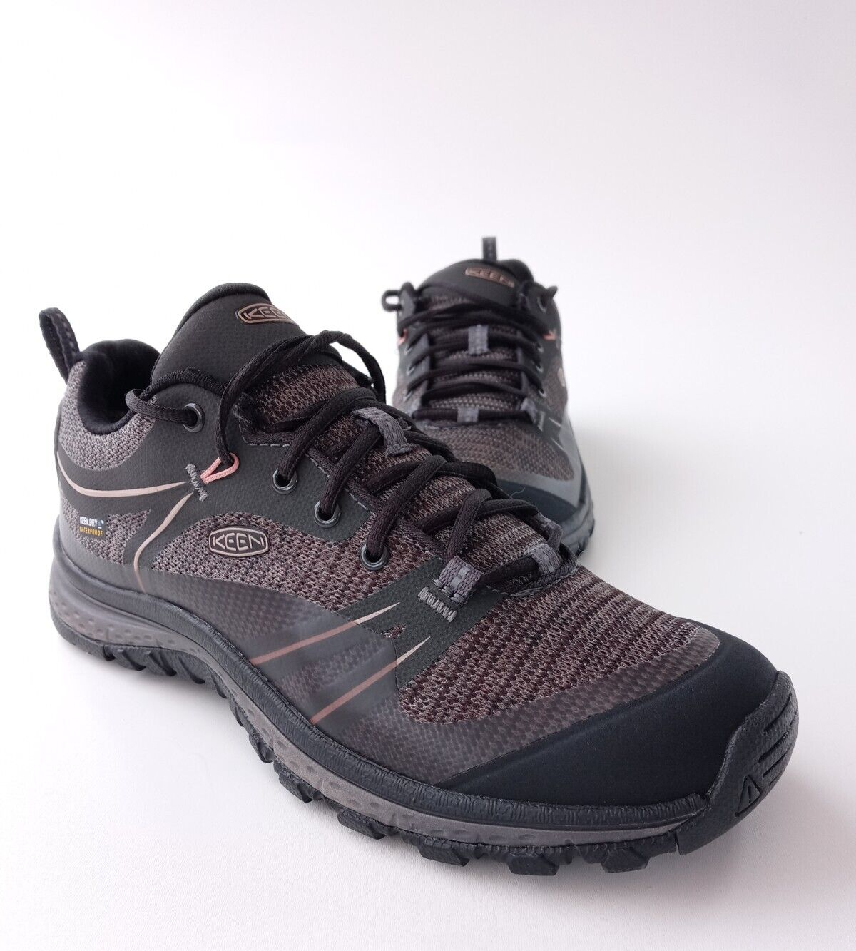 Scarpe da donna Keen Dry Terradora impermeabili escursionismo Raven Rose 1016772 taglia 7