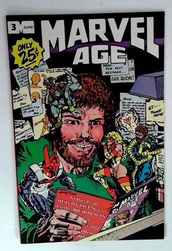 Marvel Age #3 Marvel Comics (1983) VF+ 1st Print Comic Book