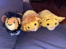 lot of 3 lion king tsum tsum. simba, mufasa, scar