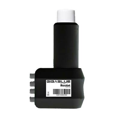 Sat LNB Single Twin Quad GigaBlue Ultra Rocket 0,1dB 4K UHD 3D tauglich 