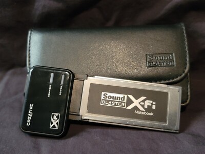 Creative Labs Sound Blaster X-Fi Notebook SB0950 Express Card Sound Card