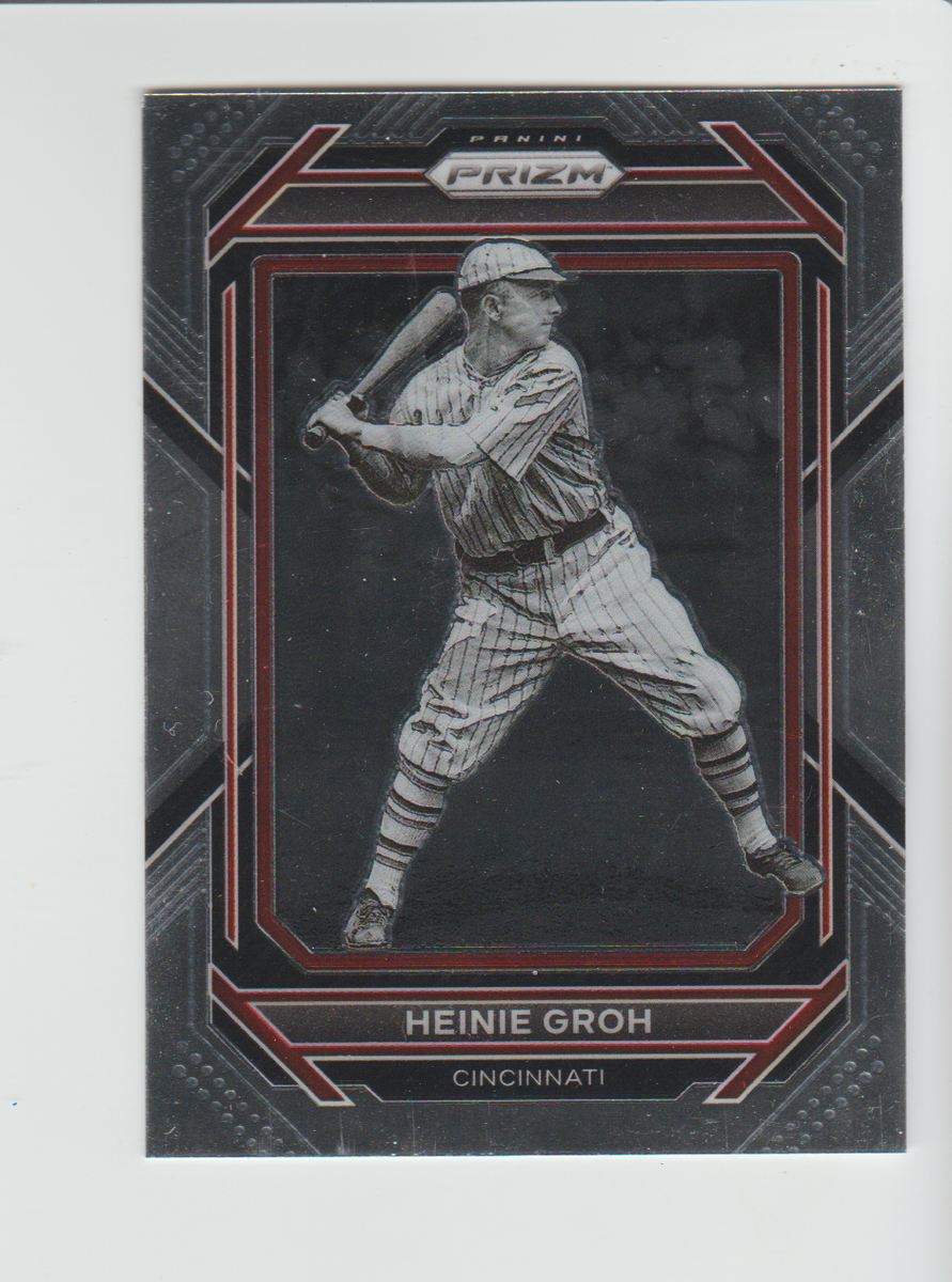 2023 Panini Prizm #232 Heinie Groh card, Cincinnati Reds legend | eBay