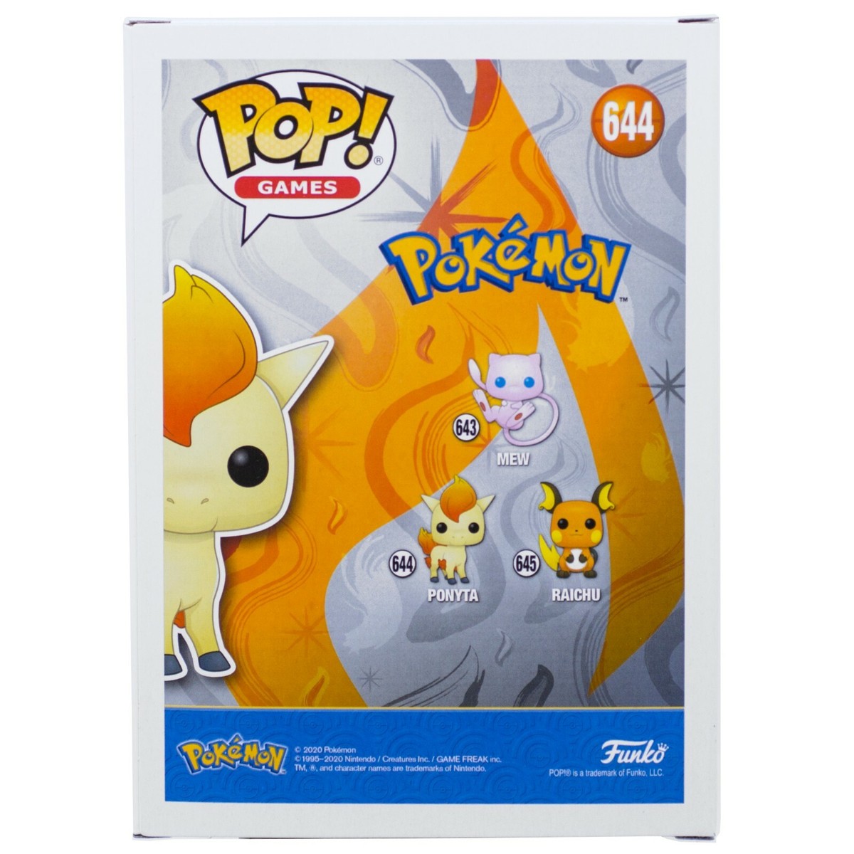 Pokemon Ponyta Funko Pop #644 Games Vinyl Figure Brand New Pokemon Ponyta Funko Pop #644 Games Vinyl Figure Brand New