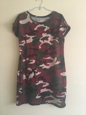 short dresses size 14 camuflage