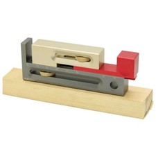 Woodworking Gap Gauge Adjuster Aluminium Measuring Block Scribe Reconcile