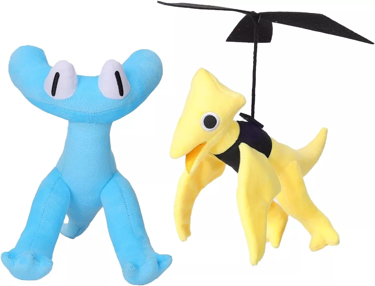 Rainbow Friends Chapter 2 Plush, Cyan Plush, Lookies Plushies