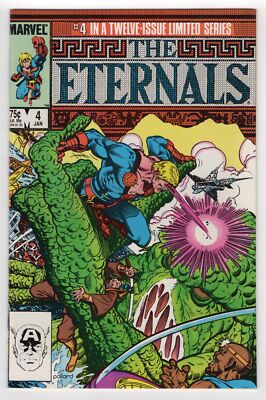 1986 MARVEL THE ETERNALS #4 1ST APPEARANCE OF BANDRHUDE KEY RARE