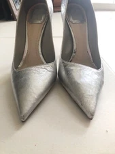 Dior Pump Shoes Silver Size 8 - Floor Display