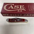 CASE XX  #03693 MY FIRST CASE OLD RED BONE PEACH SEED JIG PEANUT SS — photo 5