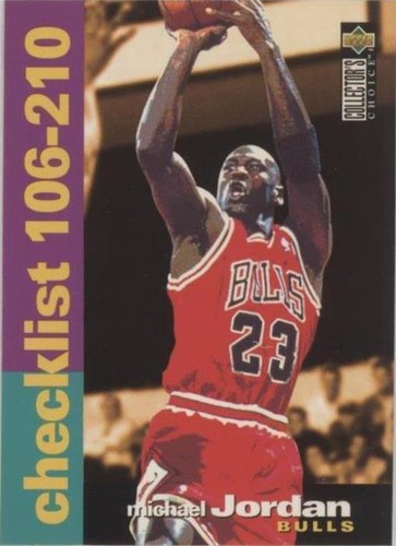 1995-96 Collector's Choice #JC11 MICHAEL JORDAN Collection Career
