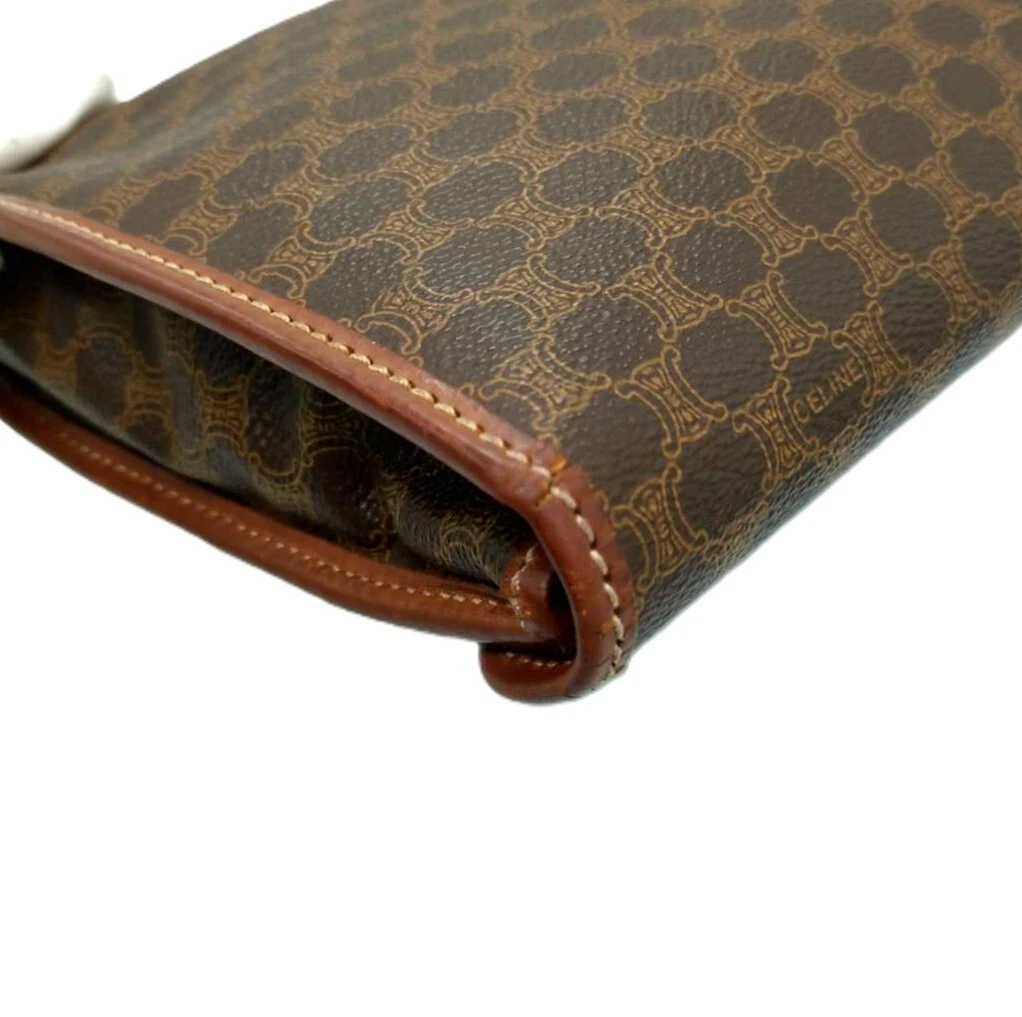 Borsa pochette Celine Macadam PVC pelle Autentica 0102