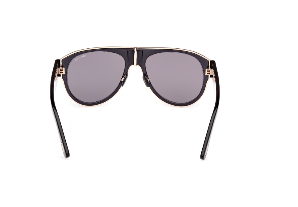 Authentic TOM FORD Sunglasses FT1074-01C Gold Black w/Gray  display picture 2