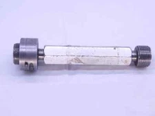 13/16 24 NS 2 THREAD PLUG GAGE .8125 GO NO GO P.D.'S = .7854 & .7899 INSPECTION