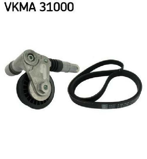 Original SKF Ribbed Belt Set VKMA 31000 For Audi Skoda VW