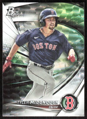 2022 8351C Bowman Platinum Top ICE FOIL Tyler McDonough Boston Red Sox #TOP-29