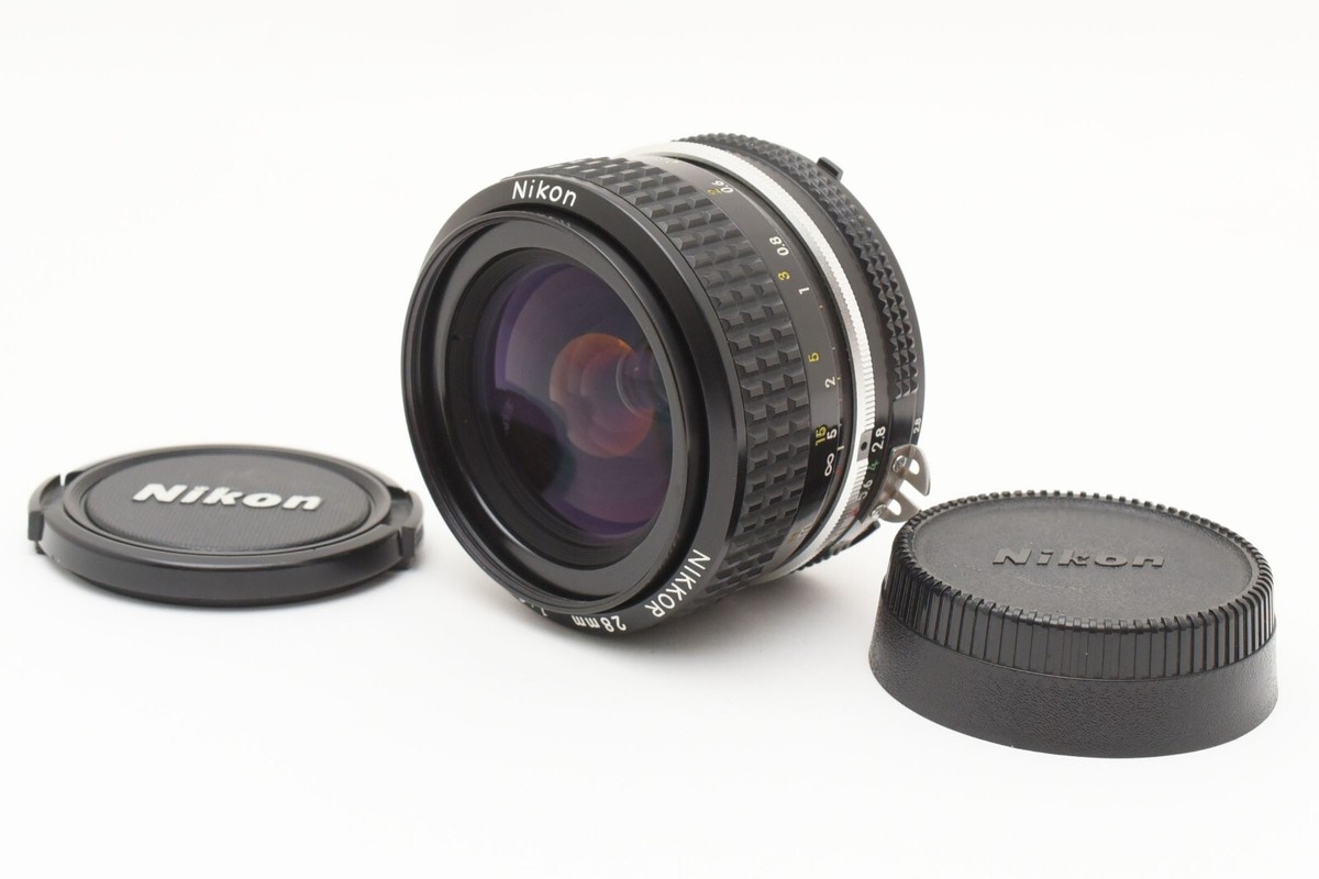 Mint] Nikon NIKKOR Ai 28mm f/2.8 MF Lens F mount From JAPAN #0007