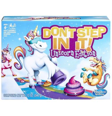 ''Don't Step In It'' Unicorn Edition Amazon Exclusive By Hasbro, Brand New In Box
