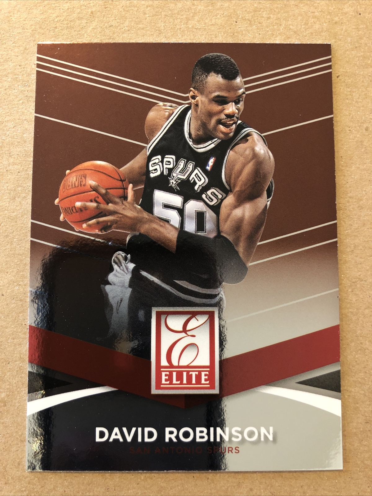 2014-15 DONRUSS ELITE #98 DAVID ROBINSON SAN ANTONIO SPURS Basketball Card