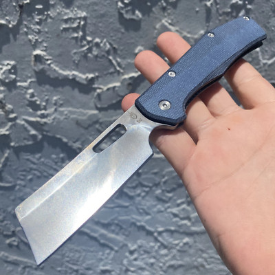 G1789 Gerber FlatIron Cleaver D2 Blade Micarta Handles Framelock Clip