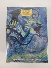 Dragon Shield Starry Night Brushed Art Card Sleeves 100 Count Matte New Sealed