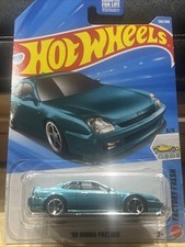Hot Wheels 2026 98 Honda Prelude Teal Blue Factory Fresh Series 136250 New