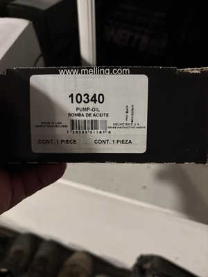 Melling 10340 High Performance Oil Pump 5.4 Ford 3V High Pressure STD Volume