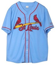 ST LOUIS CARDINALS VICTORY BLUE SATURDAY JERS...