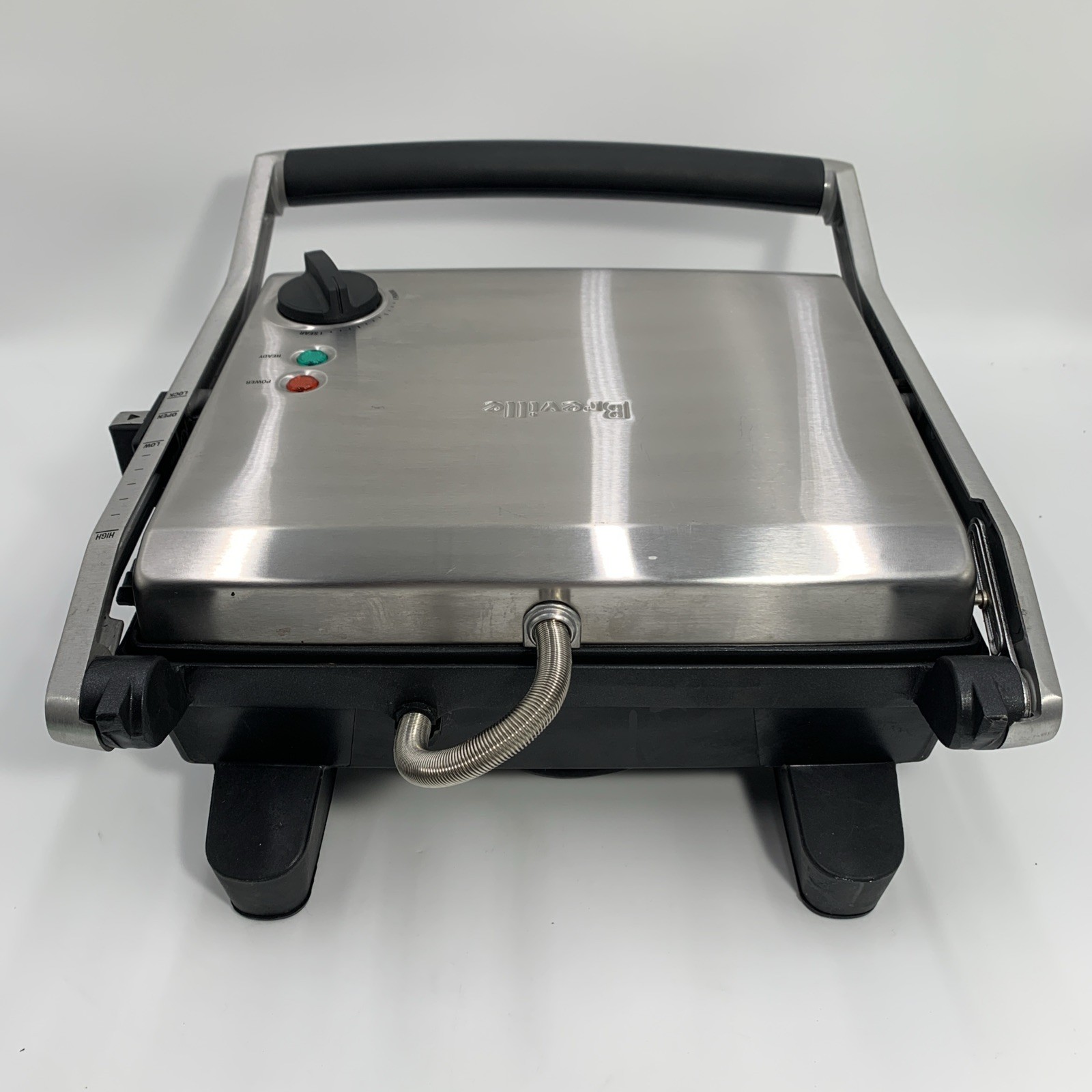 Breville BGR200XL Panini Grill Press Stainless Steel Adjustable Sandwich Maker