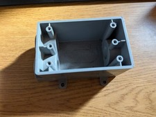 Cantex 5133545 Weatherproof Electrical Box, 20 Cu In, Fscc Box Type, 1 Gang,