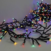 LED Cluster-Lichterkette 768 Leds Bunt BüSchellichterkette Weihnachtsbeleuchtung