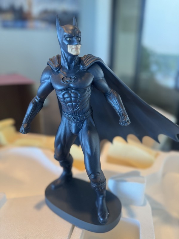 Vintage Batman & Robin  Figurine Statue 1997 Warner Bros DC Comics 13"