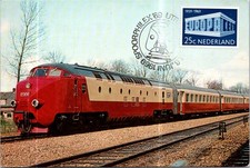 (1999) 31-12-2025 - EUROPA cept stamp on card - Netherlands (1969) Railway