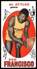 1969-70 Topps Al Attles San Francisco Warriors #24 C29